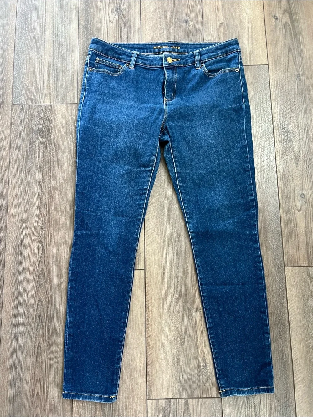 Michael Kors Dark Blue Skinny Jeans